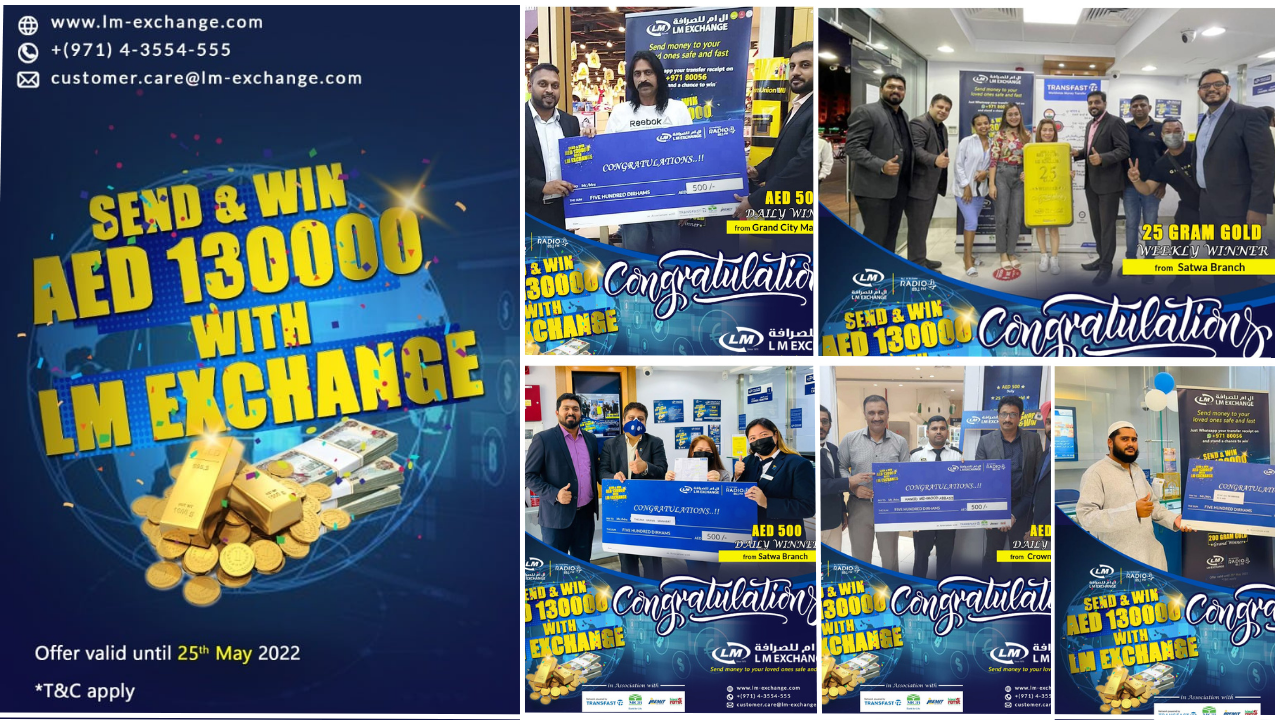 Delma Exchange - Get ready for our fourth weekly draw tomorrow! We are  excited to know who our lucky winners are! Win GOLD all through this  Ramadan with Delma Exchange 'SEND MONEY