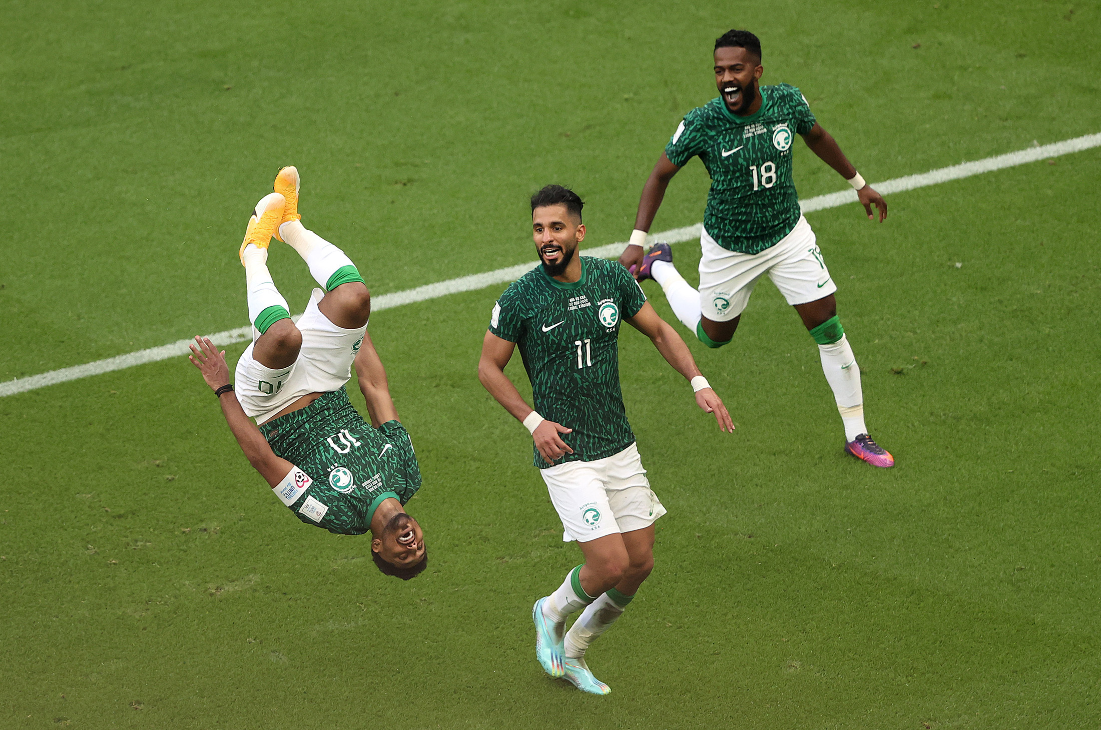 Home News Saudi Arabia Celebrates Fifa World Cup Victory With A Public ...