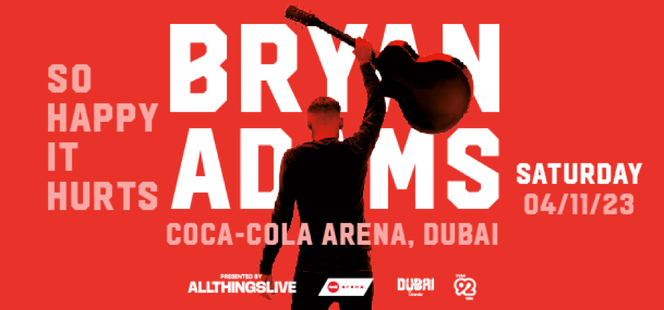 Tickets, Bryan Adams: So Happy It Hurts Tour